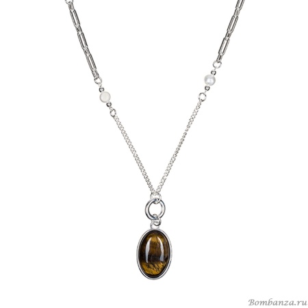 Колье Fiore Luna, TIGER EYE